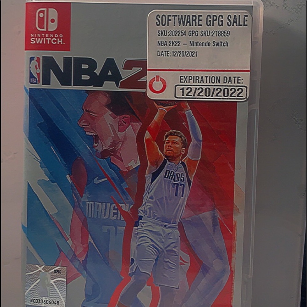 NBA2K2022 Nintendo Switch